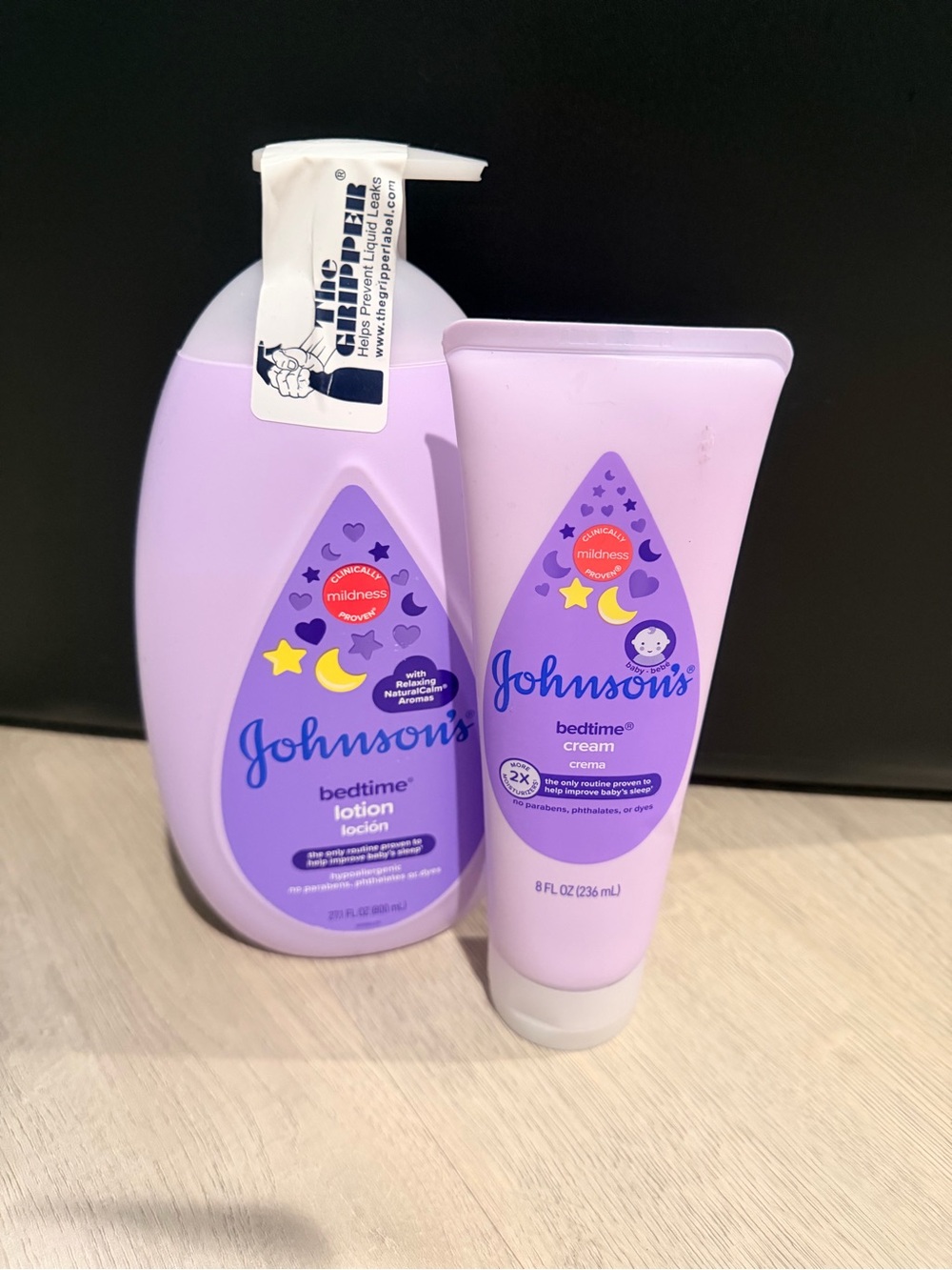 Johnson's Bedtime Cream & Lotion for Kids - Lavender (Purple)